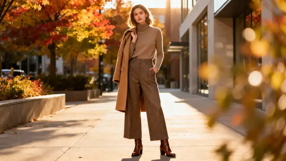 How to style wide-leg trousers for any season